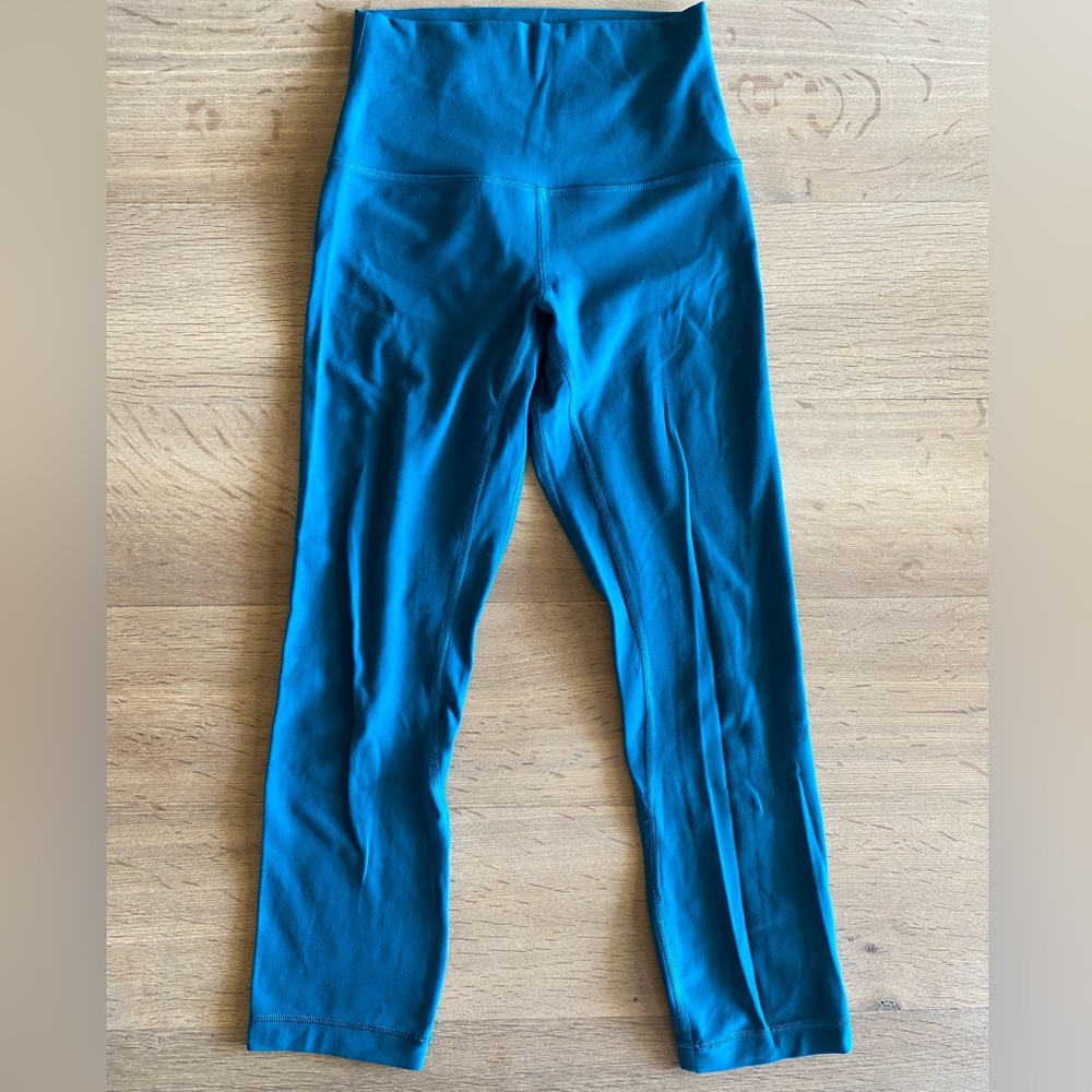 Lululemon align leggings. Size 2. Color green.